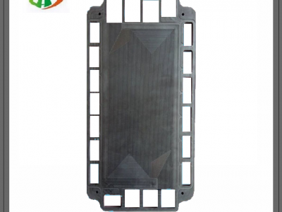 Graphite fuel cell plate